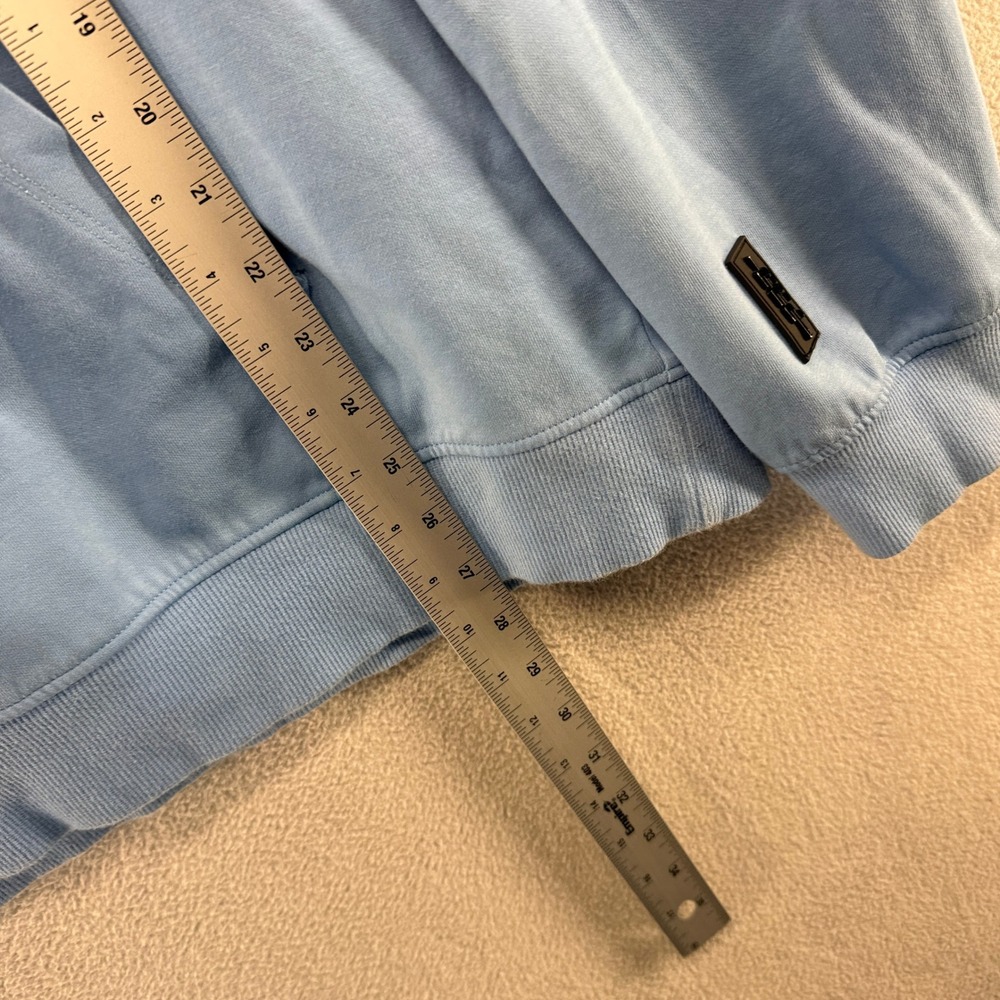 Detroit Lions Hoodie Men's XL Blue Pro Standard Patches Luxury Athletic Pullover - Picture 3 of 10